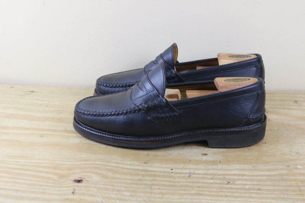 Alden Penny Loafer Black 9EEE Cape Cod Collection Vibram HandSewn Preppy USA